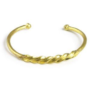 New Fulani Gold Twist Bracelet